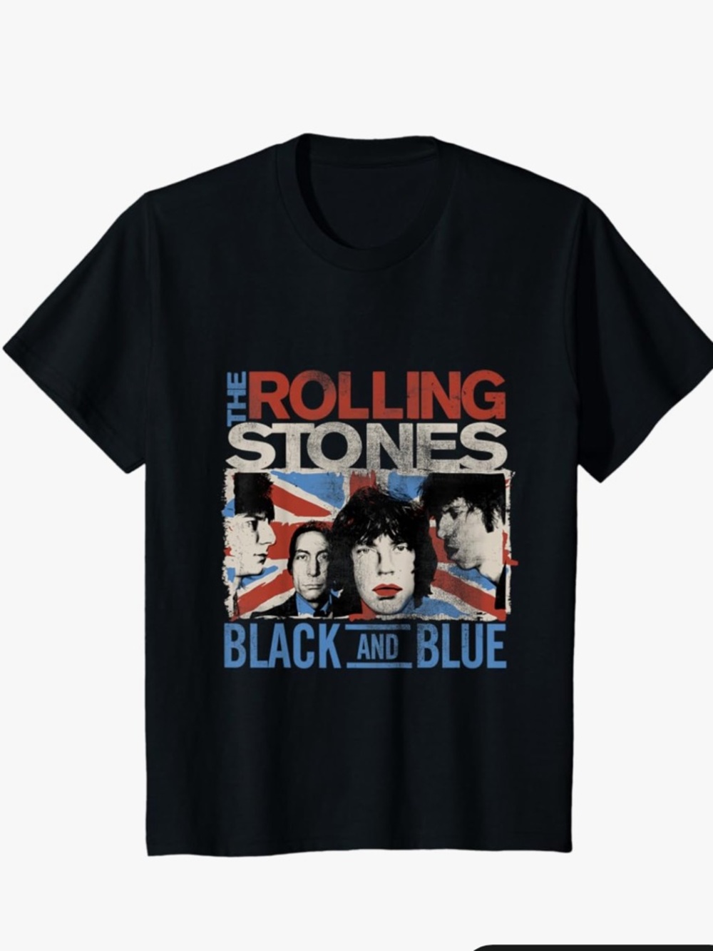 NWT Rolling Stones T-shirt Black Youth M